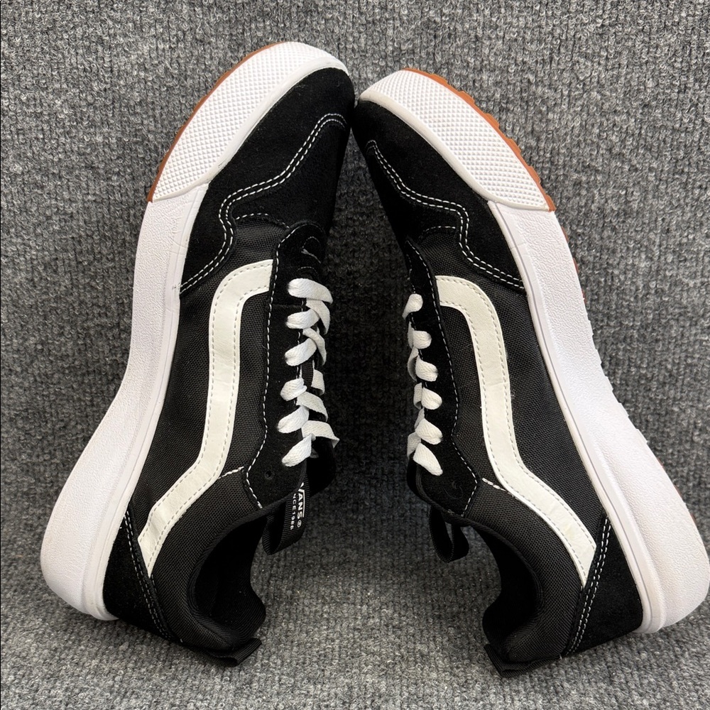 Vans Range EXP Black & White Men's Low-Top Sneakers Size 10.5 - Picture 4 of 12